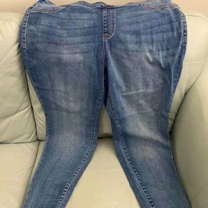 LaneBryant High Rise Jeggings in size 22